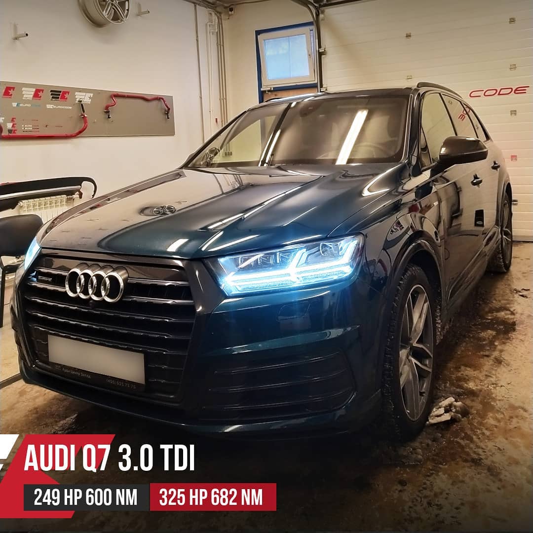 Чип тюнинг Ауди Q7 4m 3.0TDI 45 TDI